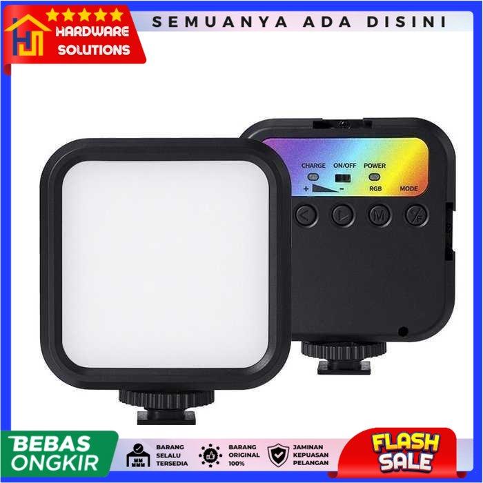 Gambar Lampu Kamera Mini RGB LED Portable Photo Video Light 2000 mAh - WL-R1 dari Hardware Solutions undefined Tokopedia
