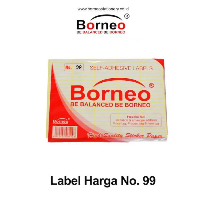 Gambar Borneo Label Harga - 99 dari Borneo Stationery undefined Tokopedia
