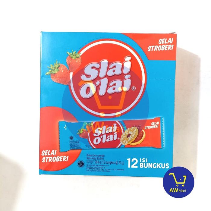 Gambar SLAI OLAI BOX - ISI 10 PCS ECER RP. 2000 - BLUEBERRY & STRAWBERRY - Stroberi dari AW Mart undefined Tokopedia