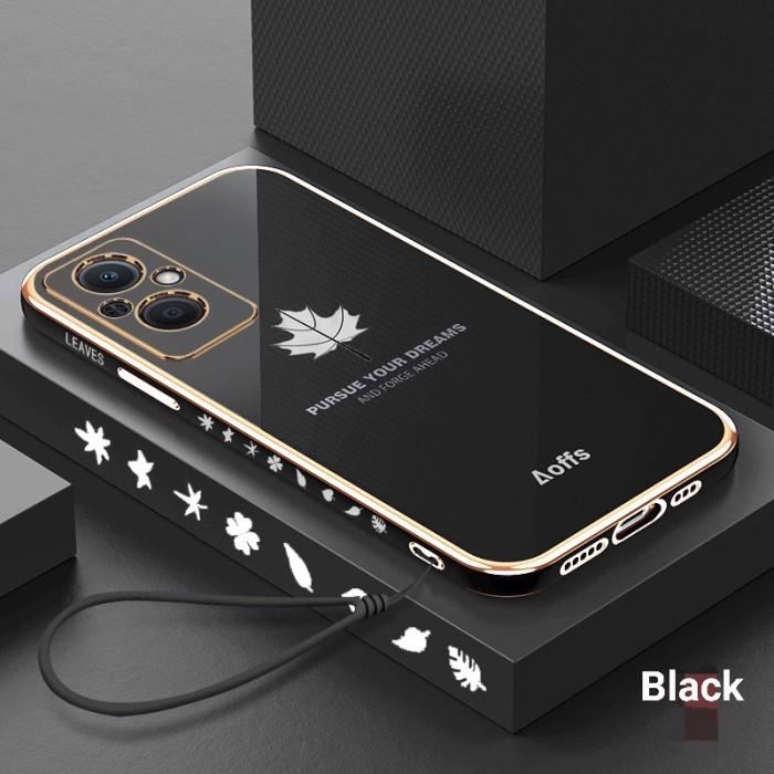 Gambar Maple Leaf Case OPPO Reno 8 Z Reno8 Z 5G Reno8Z 5G Softcase Casing HP - Hitam dari A n A Store_NEW undefined Tokopedia