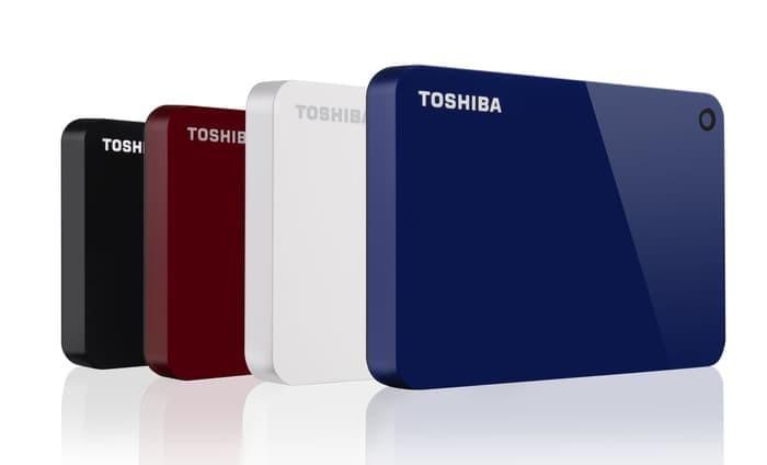 Gambar Hardisk Eksternal Toshiba Canvio ADVANCE 2TB HDD Hard Disk External - Biru dari Cemara Mas Indah undefined Tokopedia
