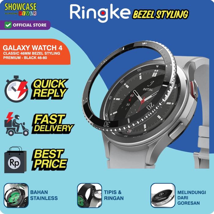 Promo Ringke Compatible For Galaxy Watch Classic 46mm Bezel