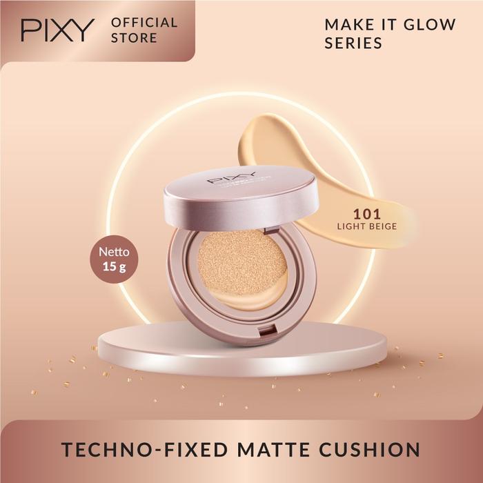 Gambar PIXY Make It Glow Techno Fixed Matte Cushion - 101 dari Teman Nona undefined Tokopedia