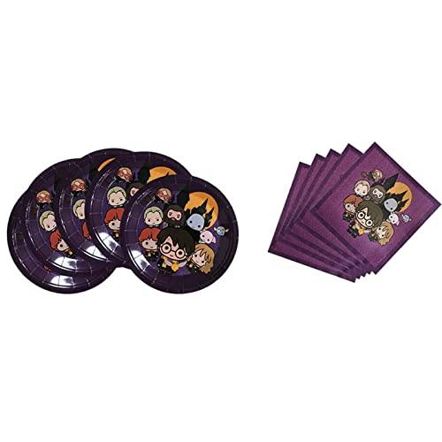 Gambar Zursorsut Harry Pot Party Supplies 41PCS Include 20 Plates, 20 Napkins dari Home and Kitchen USA undefined Tokopedia