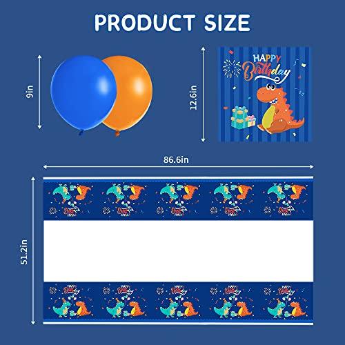 Gambar Caminti Dinosaur Birthday Party Supplies serves 16 guests,218Pcs dari Home and Kitchen USA undefined Tokopedia