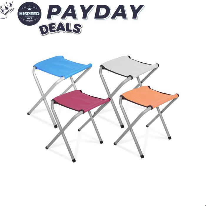 Gambar Kursi Lipat Portable Kursi Mini Outdoor Kursi Camping - Biru dari Hispeed MKS undefined Tokopedia