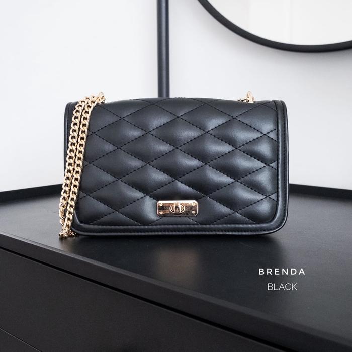 Gambar Tas Cantik Brenda Bag Wanita - Black dari Nadhirapedia undefined Tokopedia