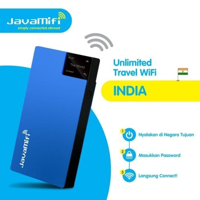 Gambar JavaMifi 4G Global Wifi India Unlimited Savvy | Wifi Luar Negeri | Travel Wifi India - Savvy dari JavaMifi Kota Administrasi Jakarta Timur Tokopedia