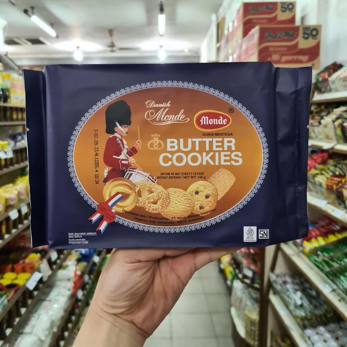 Gambar MONDE DANISH BUTTER COOKIES 150 g dari Adam Dani Mini Market undefined Tokopedia