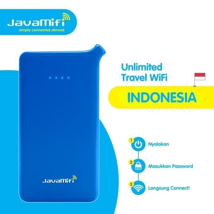Gambar JavaMifi 4G Travel Wifi Indonesia Unlimited Mobile 30 Hari - 30GB 30 Hari dari JavaMifi undefined Tokopedia