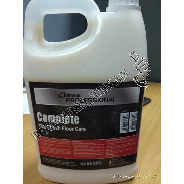 Gambar (0_0) JOHNSON New Complete Finish Floor Care, 4 liter ("_") dari plinio121 undefined Tokopedia