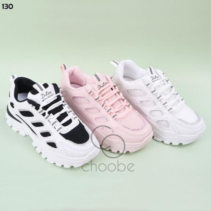 Jual Sepatu Choobe Sneakers 130 FREE BOX Black size 38 Kab