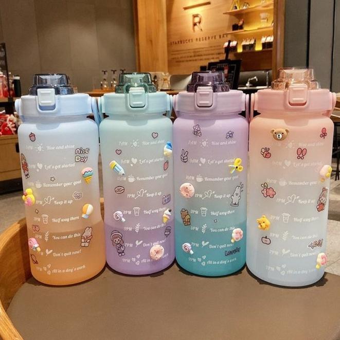 Gambar Botol Minum 2 Liter Lucu Botol Minum Kekinian Viral Botol Minum Warna dari gan vander undefined Tokopedia