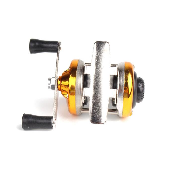 Gambar Pulline Ac100 Series Mini Reel Pancing Fishing Reel 3.01 Gear Ratio 50 dari PusakaID undefined Tokopedia