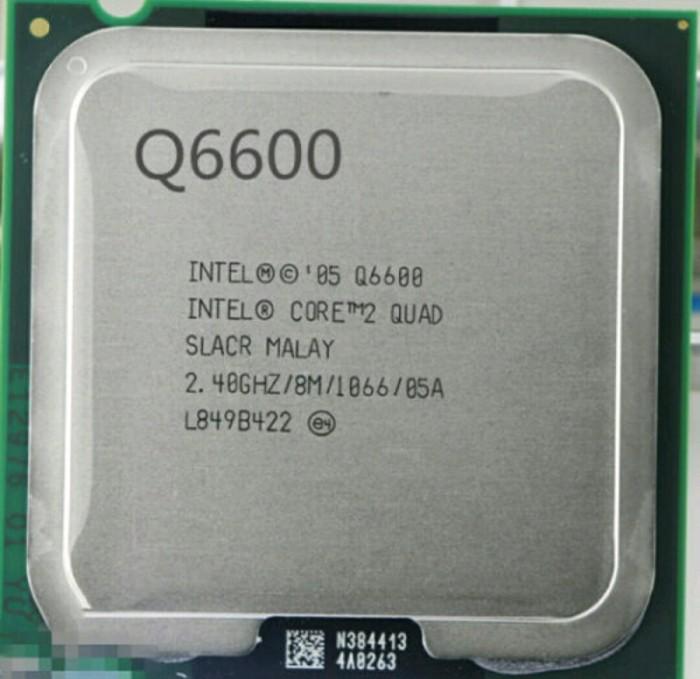 Gambar PROSESOR intel core 2 quad Q6600 S/D Q9550 Q9650 QX6700 Q9400 Q8200 - Q6600 dari AsTech_Comp undefined Tokopedia