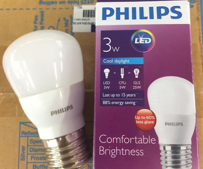 Gambar Lampu Philips LED 3 Watt Putih - Putih - Putih dari MITRA ACE undefined Tokopedia