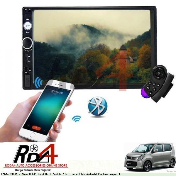 Gambar Tape Mobil Head Unit Double Din Mirror Link Android Karimun Wagon R dari Roda4 undefined Tokopedia