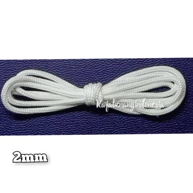 Gambar TALI KUR SERBAGUNA / TALIKUR KHUSUS WARNA PUTIH /500GRAM / 2 S/D 8 MM - 2mm-putih dari RajaBenangIndonesia undefined Tokopedia