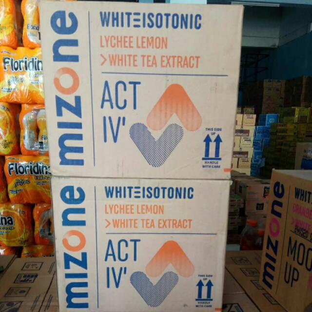 Gambar Mizone Activ rasa Lychee Lemon isi 12 dari samsshop1 undefined Tokopedia