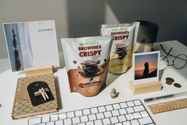 Gambar Brownies Crispy Lemonilo - Chocochips dari Audrey Plus undefined Tokopedia