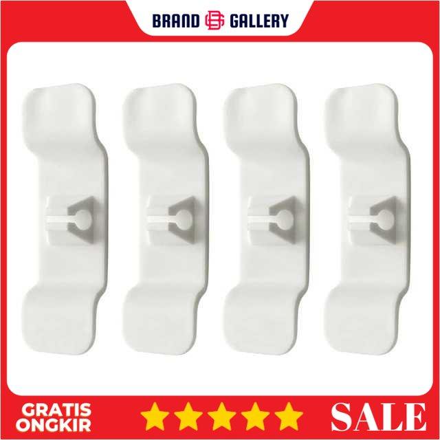 Gambar Holder Kabel Organizer Sticky Cord Wrapper for Appliances 4PCS - EX4W dari BrandGallery undefined Tokopedia