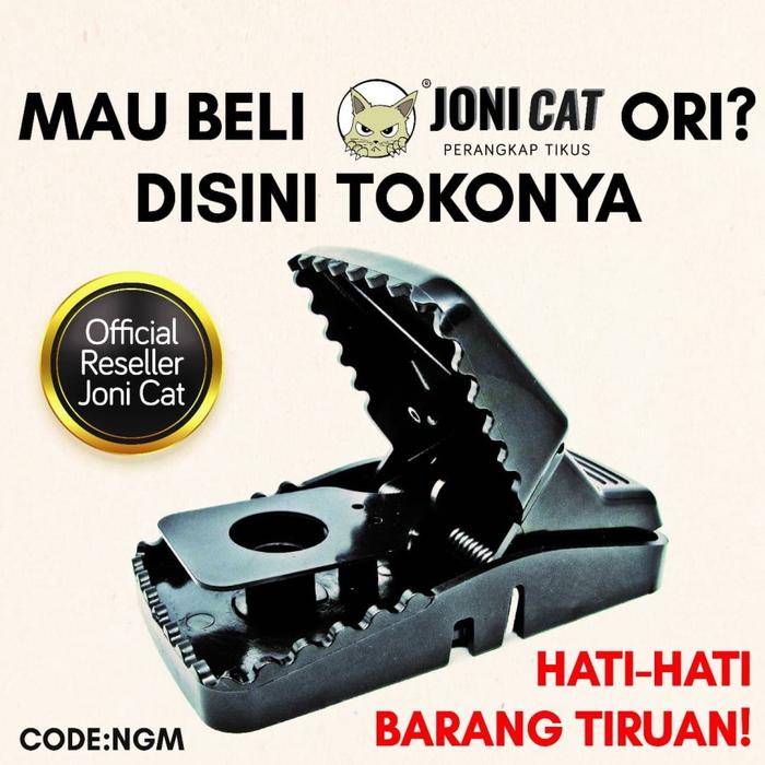 Gambar Jebakan Tikus JONI CAT ORIGINAL Perangkap Besar ASLI dari ghazet undefined Tokopedia