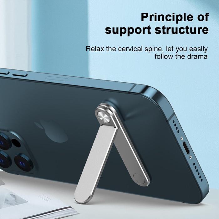 Gambar KB629 Mini Mobile Phone Stand Holder Magnetic Foldable Portable Bracke dari BLUE CHEAN undefined Tokopedia