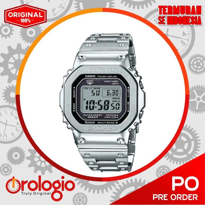 Gambar Casio G-Shock Full Metal Silver 35th Anniversary LTD GMWB5000D-1 dari Orologio by Lintas Negara undefined Tokopedia