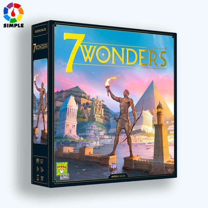 Gambar 7 Wonders Board BASE GAME - New Edition Board Civilization and Strateg dari Dasmun17 undefined Tokopedia