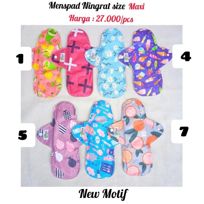 Gambar Pembalut Kain Wanita Menspad Ningrat Size Maxi - Motif Random dari Gendongan Surabaya undefined Tokopedia