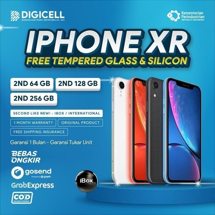 Gambar IPHONE XR 64 128 256 GB SECOND MULUS INTER IBOX - 64 GB INTER, PRODUCT RED dari DIGICELL BANDUNG undefined Tokopedia