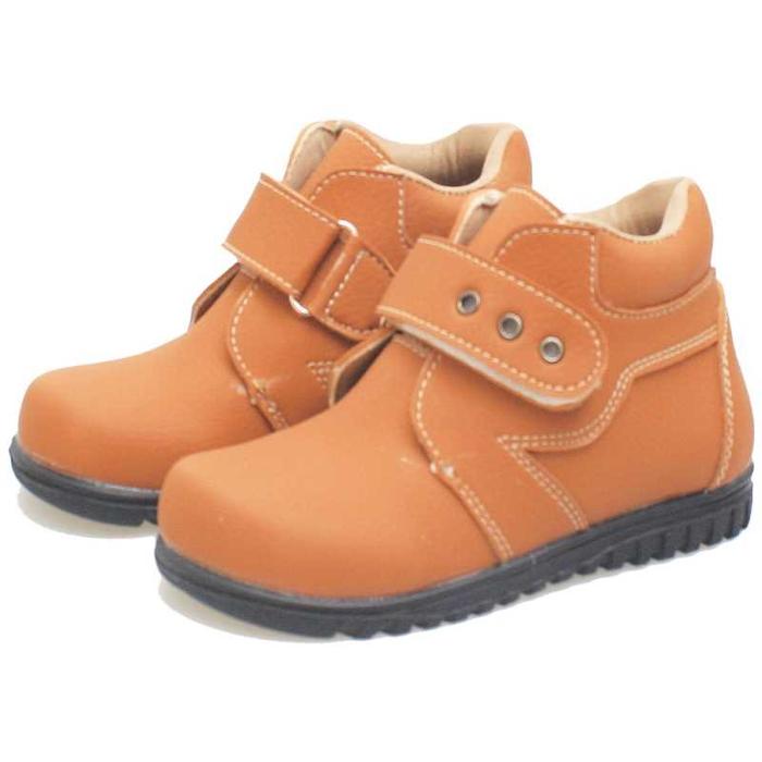 Promo Sepatu Boots Anak Laki-laki Casual Boot Touring Coklat BAG