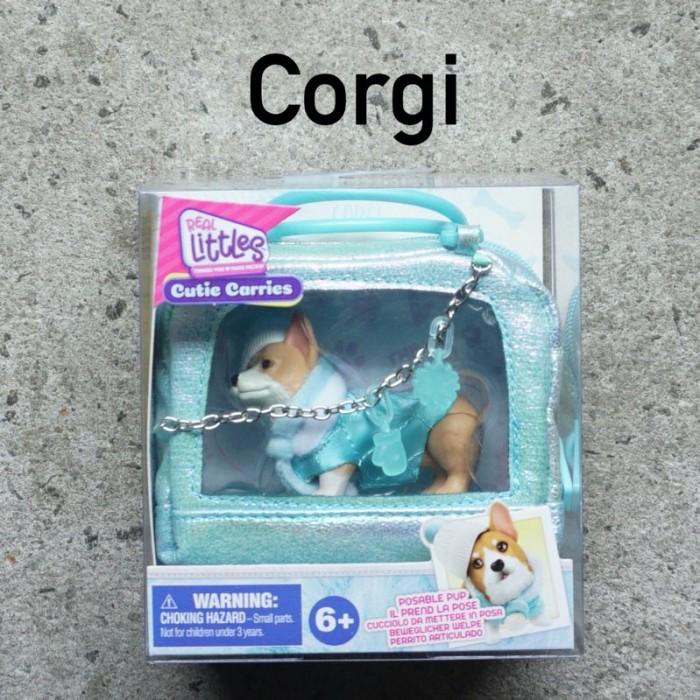 Gambar REAL LITTLES Cutie Carrier Collectible Micro Puppy Carrier Tas Anjing - Corgi dari Toysgraphy undefined Tokopedia