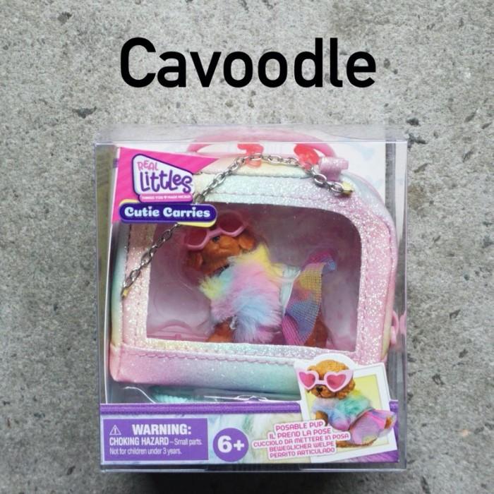 Gambar REAL LITTLES Cutie Carrier Collectible Micro Puppy Carrier Tas Anjing - Cavoodle dari Toysgraphy undefined Tokopedia