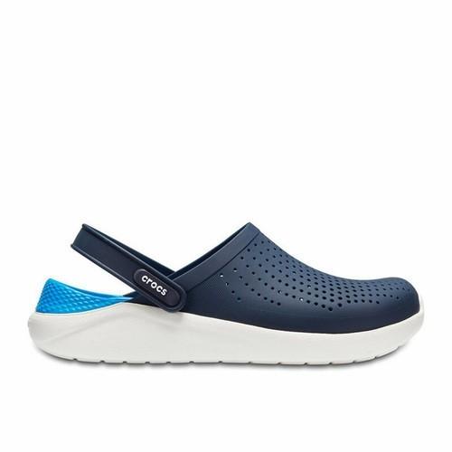 Sandal Crocs Literide Original Sandal Karet Pria Import Quality Biru, 38