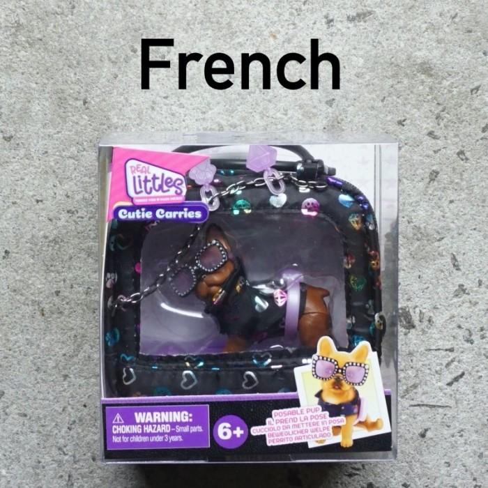 Gambar REAL LITTLES Cutie Carrier Collectible Micro Puppy Carrier Tas Anjing - French dari Toysgraphy undefined Tokopedia