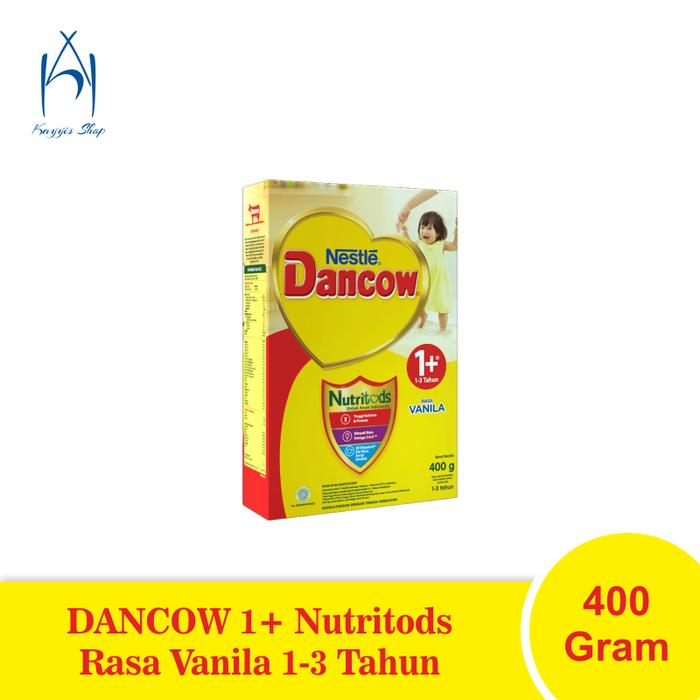 Gambar DANCOW 1+ Nutritods Vanila Susu Bubuk 1-3 Tahun - 400g dari Kayyis Shopp undefined Tokopedia