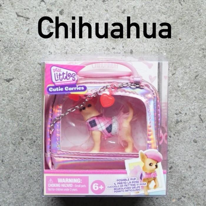 Gambar REAL LITTLES Cutie Carrier Collectible Micro Puppy Carrier Tas Anjing - Chihuahua dari Toysgraphy undefined Tokopedia