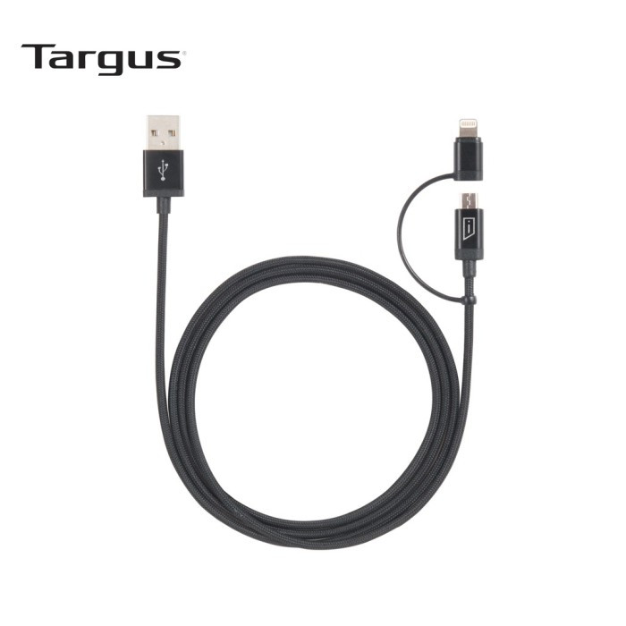 Jual Kabel Data Targus 2in1 ACC99510 USB A to Lightning Micro