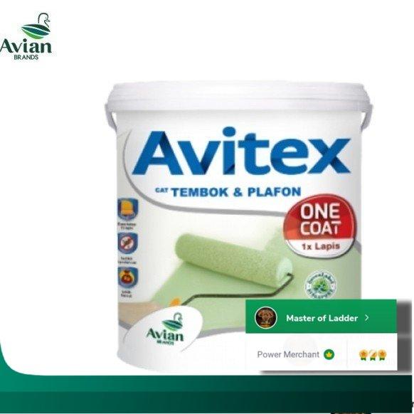 Gambar AVITEX ONE COAT SUPER WHITE 25KG Cat Tembok sekali lapis dari Master of Ladder undefined Tokopedia