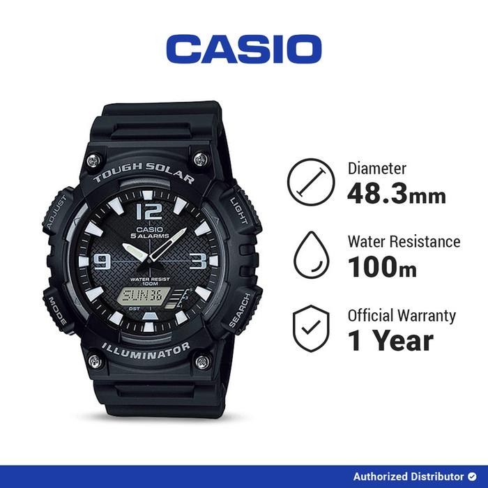 Aq S810w Reloj Casio Carga Solar Reloj Casio Solar Analógico