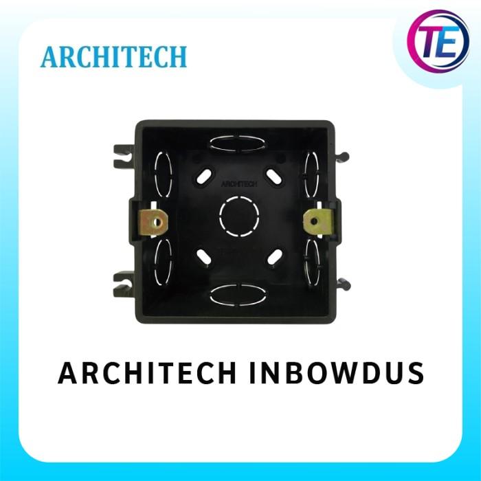 Gambar IB / OB /INBOWDUS / OUTBODUS SAKLAR - STOP KONTAK ARCHITECH SERIES - IB HITAM dari TOKO ELECTRICAL_NEW undefined Tokopedia