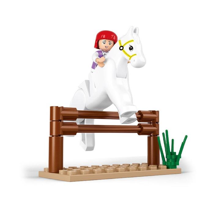 Gambar Mainan Balok Sluban Girls Dream Equestrian M38-B0517 Mainan Anak dari Belofty Toys_NEW undefined Tokopedia