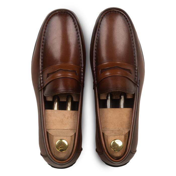 Gambar Mocc Penny Brown - Nappa Milano - Sepatu Kulit Pria - 40 dari Nappa Milano undefined Tokopedia