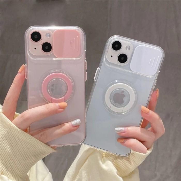 Gambar Casing IPHONE 11 12 13 PRO MAX Soft Case KAMERA GESER RING HOLDER Cute - 11 PRO MAX, Putih dari CASEPRO PREMIUM undefined Tokopedia
