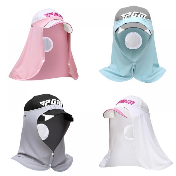 Gambar Golf Sun Protector Face Guard Golf Mask - Pink dari Golf Point Indonesia undefined Tokopedia