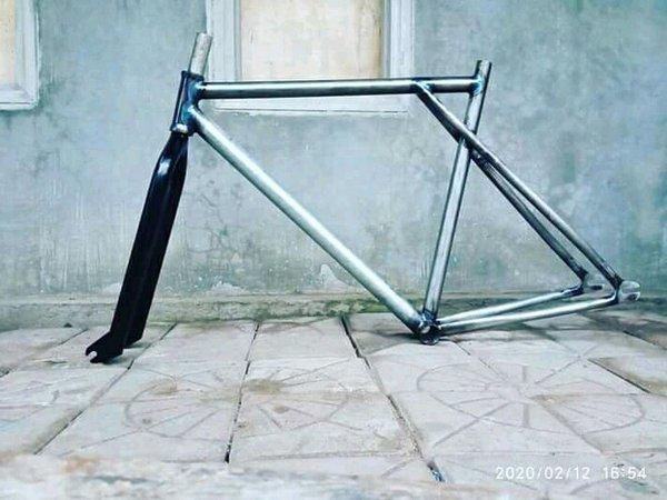 Jual G344 Frame Fixie Classic Vintage CUSTOM Kota Denpasar