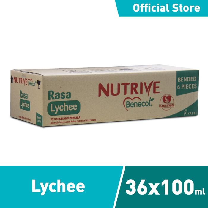 Gambar Nutrive Benecol Lychee 6x100ml - 1 Carton dari Yadiel Stuff undefined Tokopedia