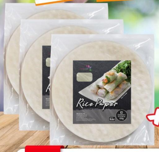 Gambar Java Super Food Rice Paper / Kulit Lumpia Vietnam Banh Trang 100 gram dari Hazfruits undefined 3 Tokopedia