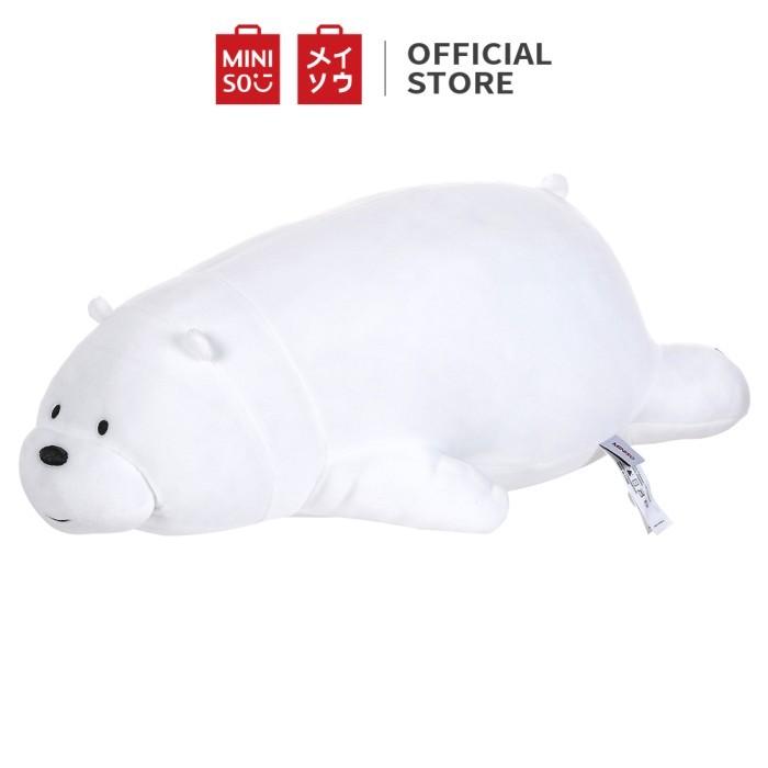 Gambar Boneka We Bears Bare Lying Plush Toy mainan 54cm - Ice Bear - Ice Bear - Ice Bear dari Aurora23store undefined Tokopedia
